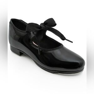 Capezio Black Kids' Dress Shoes with Bow
